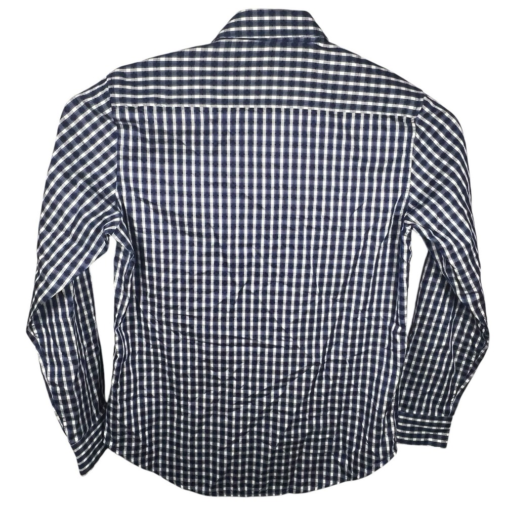 Robert Graham Tailored Fit Men Medium Cotton Long Sleeve Button Up Shirt - Picture 3 of 10